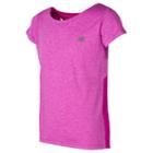 Girls 7-16 New Balance Racerback Cutout Tee, Size: 10-12, Dark Pink
