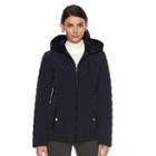 Women's Braetan Hooded Quilted Jacket, Size: Large, Blue