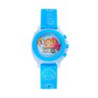 Shopkins Kooky Cookie, Poppy Corn & Lippy Lips Girls' Digital Light-up Watch, Size: Medium, Blue