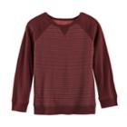 Boys 4-7x Sonoma Goods For Life&trade; Striped Raglan Tee, Size: 6, Red