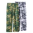 Boys 4-16 Up-late 2-pack Camouflage Lounge Pants, Size: 10-12, Multicolor