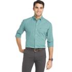 Men's Izod Essential Regular-fit Button-down Shirt, Size: Xl, Green Oth