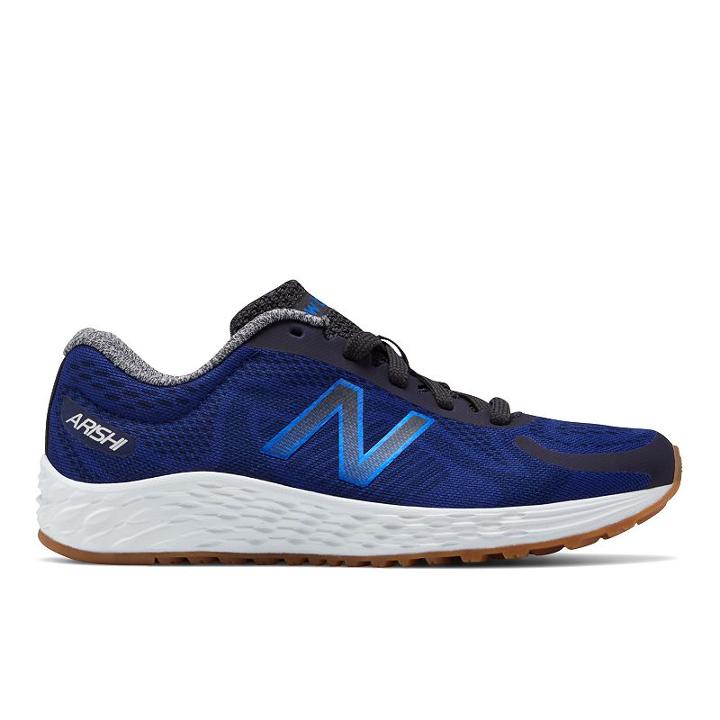 New Balance Arishi Boys' Running Shoes, Size: 4, Red Overfl