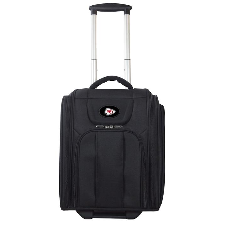 Kansas City Chiefs Wheeled Briefcase Luggage, Adult Unisex, Oxford