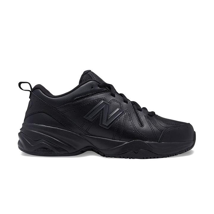 New Balance 619 Women's Leather Cross-training Shoes, Size: 9 Wide, Black