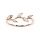 Lc Lauren Conrad Leaf Ring, Women's, Size: 7, Light Pink