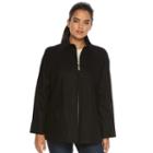 Women's Braetan Wool-blend Jacket, Size: Small, Black