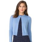 Women's Chaps Crop Cardigan, Size: Xl, Blue