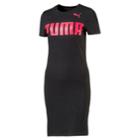 Women's Puma Urban Sports Short Sleeve Dress, Size: Xs, Grey