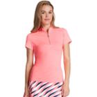 Women's Tail Zoe Golf Top, Size: Large, Brt Pink