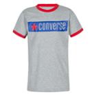 Boys 8-20 Converse Graphic Ringer Tee, Size: Large, Grey
