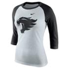 Women's Nike Kentucky Wildcats Oatmeal Raglan Tee, Size: Xl, Natural