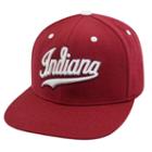 Top Of The World, Adult Indiana Hoosiers Flat-bill Cap, Med Red