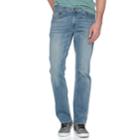 Men's Urban Pipeline Slim-fit Straight-leg Jeans, Size: 36x32, Light Blue