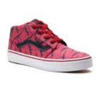 Vans Chapman Mid Digi Rex Kids' Skate Shoes, Boy's, Size: 2, Med Red