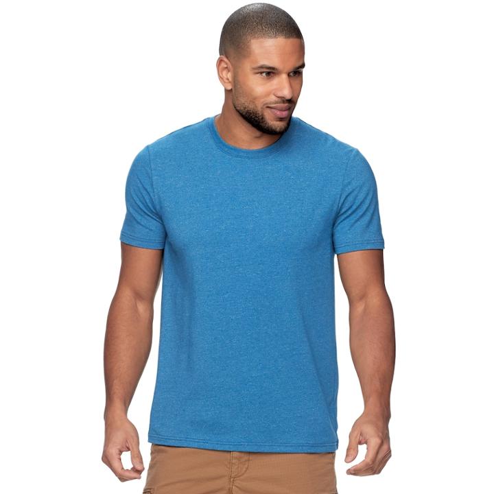 Men's Sonoma Goods For Life&trade; Classic-fit Supersoft Crewneck Tee, Size: Medium, Dark Blue