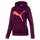 Women's Puma Urban Sports Big Cat Graphic Hoodie, Size: Large, Purple