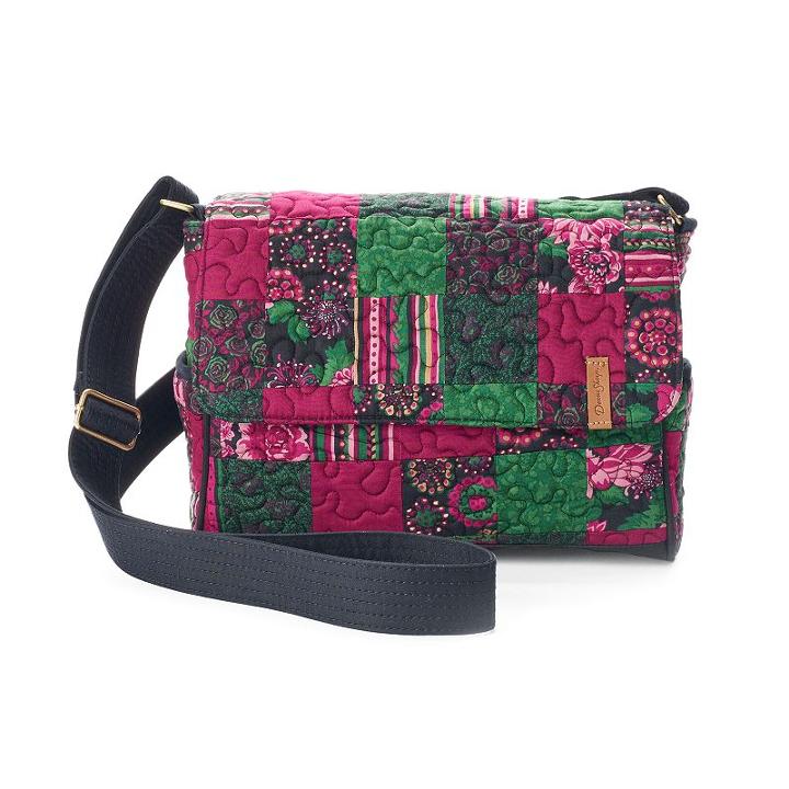 Donna Sharp Pauline Quilted Patchwork Messenger Bag, Women's, Canterbury