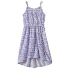 Girls 4-10 Jumping Beans&reg; Lace Cross Back Tank Dress, Girl's, Size: 10, Natural