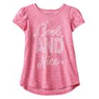 Girls 4-10 Jumping Beans&reg; Glitter Graphic Tee, Girl's, Size: 8, Red Other