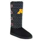 Women's Minnesota Golden Gophers Button Boots, Size: Xl, Black