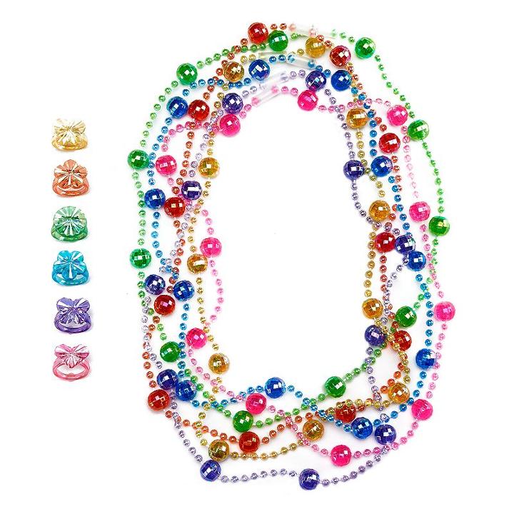 Girls 4-16 12-pc. Necklace & Ring Set, Multicolor