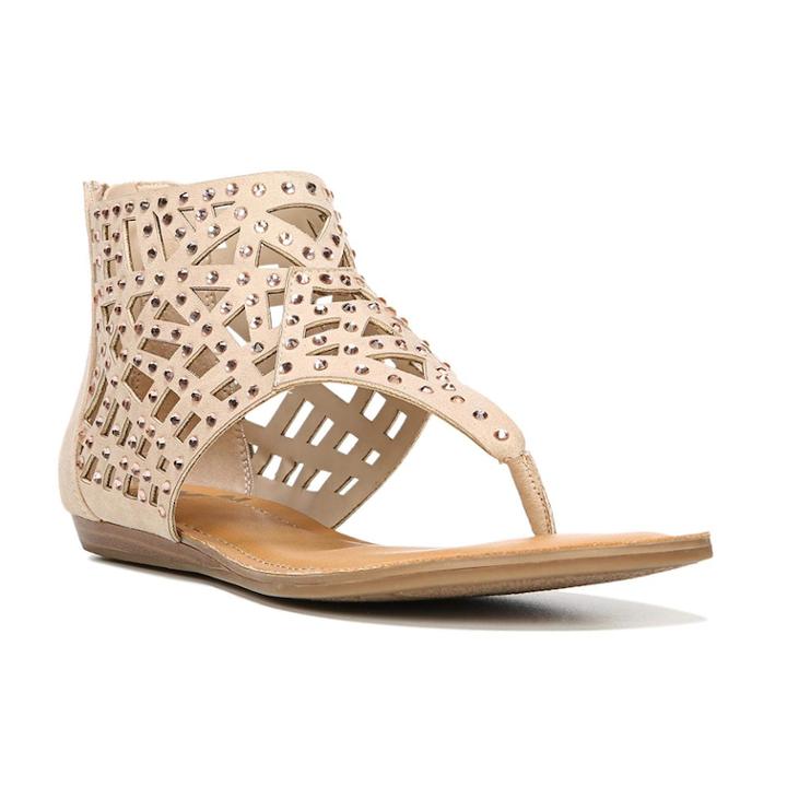 Fergalicious Serenade Women's Sandals, Size: 5.5 Med, Beig/green (beig/khaki)