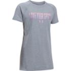 Girls 7-16 Under Armour Love Your Sport Graphic Tee, Size: Small, Med Grey