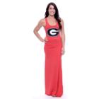 Women's Georgia Bulldogs Lucky Charm Maxi Dress, Size: Large, Red