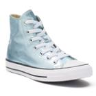 Adult Converse Chuck Taylor All Star Metallic Glacier High-top Sneakers, Size: M10w12, Lt Green