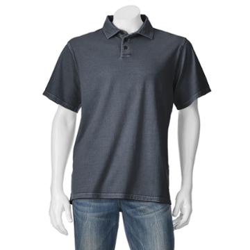 Men's American Outdoors Rapids Wash Performance Polo, Size: Medium, Blue (navy)