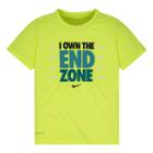 Boys 4-7 Nike Dri-fit I Own The End Zone Tee, Boy's, Size: 4, Lt Yellow