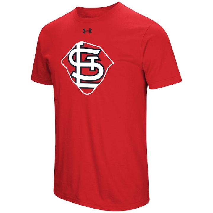 Men's Under Armour St. Louis Cardinals Ballpark Tee, Size: Xxl, Red