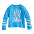 Girls 4-10 Jumping Beans&reg; Graphic Pullover Sweatshirt, Size: 10, Med Blue