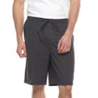 Big & Tall Croft & Barrow&reg; Solid Knit Jams Shorts, Men's, Size: L Tall, Dark Grey