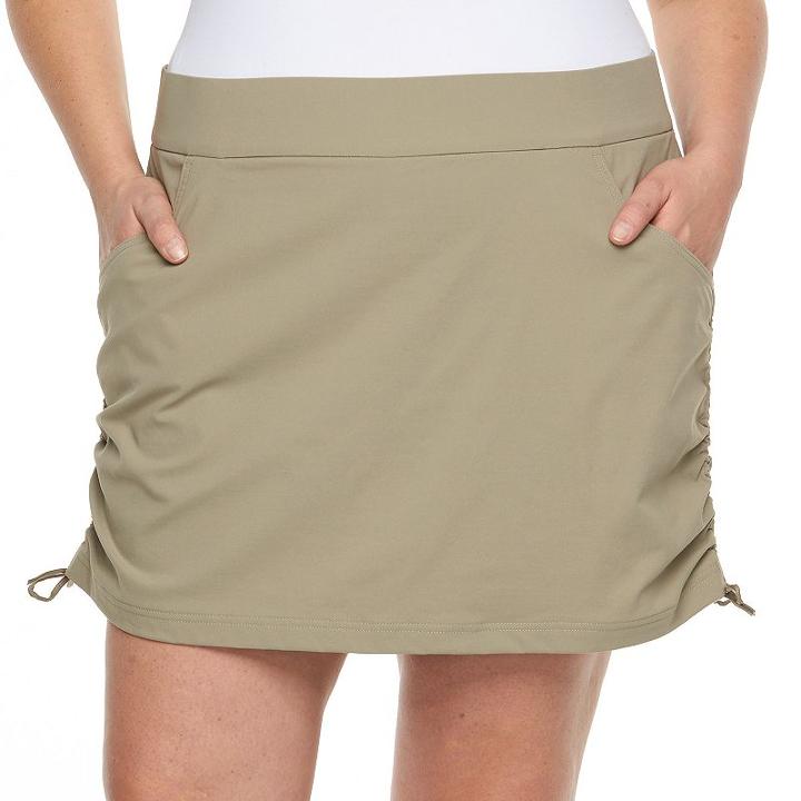 Plus Size Columbia Zephyr Heights Skort, Women's, Size: 2xl, Red/coppr (rust/coppr)