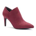 Style Charles By Charles David Valor Women's High Heel Ankle Boots, Girl's, Size: 9, Dark Red