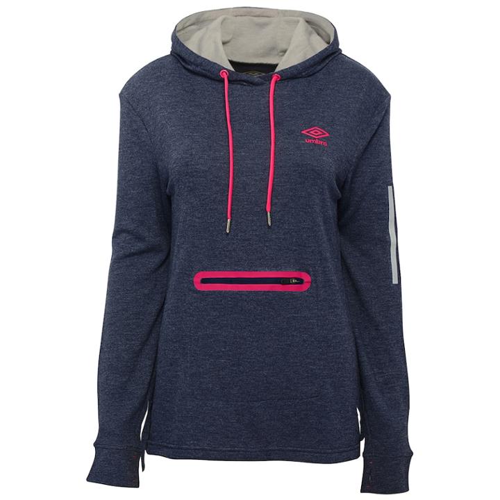 Women's Umbro Pullover Hoodie, Size: Medium, Blue (navy)