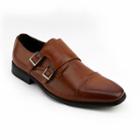 Xray Kimble Men's Monk-strap Dress Shoes, Size: 9.5, Brown