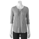 Women's French Laundry Dolman High-low Hem Tunic, Size: Large, White Oth