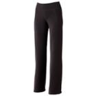Women's Tek Gear&reg; Core Essentials Shapewear Fit & Flare Yoga Pants, Size: Xs Short, Black