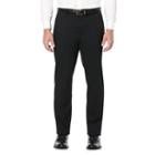 Men's Savane Executive Khaki Straight-fit Performance Pants, Size: 34x32, Dark Grey