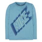 Boys 4-7 Nike Dri-fit Logo Graphic Tee, Size: 6, Blue Other