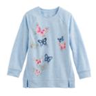 Girls 4-12 Sonoma Goods For Life&trade; Long-sleeve Raglan Tunic, Size: 10, Dark Grey