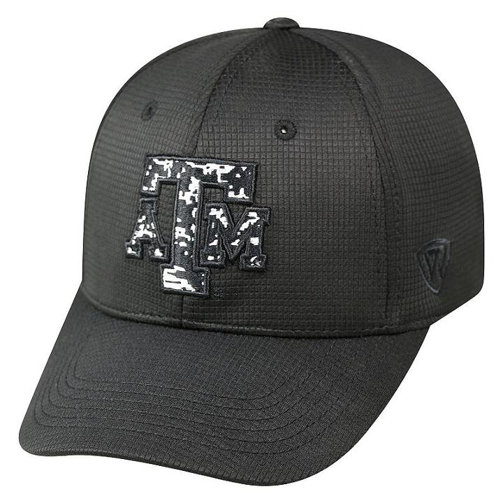 Adult Top Of The World Texas A & M Aggies Digi One-fit Cap, Men's, Black