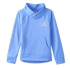 Girls 4-6x Adidas Shawl-collar Fleece-lined Performance Pullover, Girl's, Size: 6x, Blue