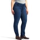 Plus Size Lee Easy-fit Tapered Jeans, Women's, Size: 25 - Regular, Blue