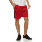 Men's Tek Gear Printed Dry Tek Shorts, Size: Large, Med Red