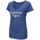 Women's Memphis Tigers Wordmark Tee, Size: Xl, Blue