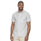 Men's Columbia Sycamore Falls Classic-fit Plaid Stretch Button-down Shirt, Size: Xl, Dark Grey